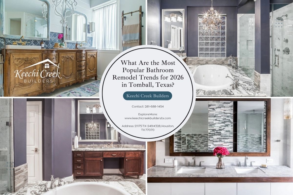 When Building a Custom House, What Goes First in the Woodlands?